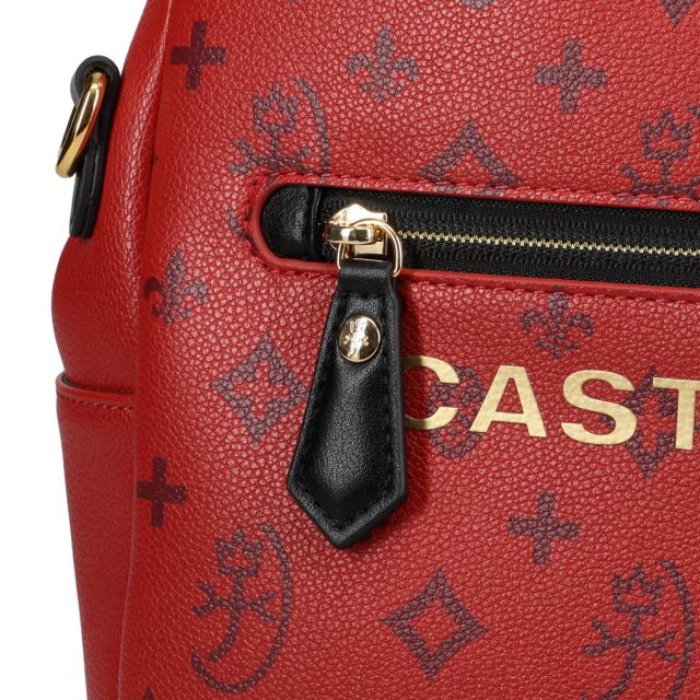 カステルバジャック CASTELBAJAC バッグ トートバッグ サシャ メンズ レディース A4 大きめ ファスナー付き SACHA レッド 48581_12