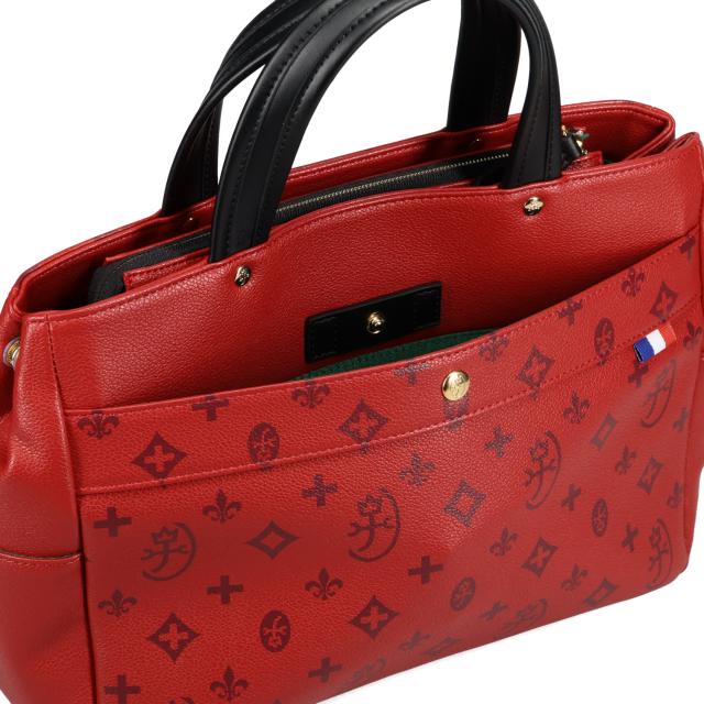 カステルバジャック CASTELBAJAC バッグ トートバッグ サシャ メンズ レディース A4 大きめ ファスナー付き SACHA レッド 48581_8