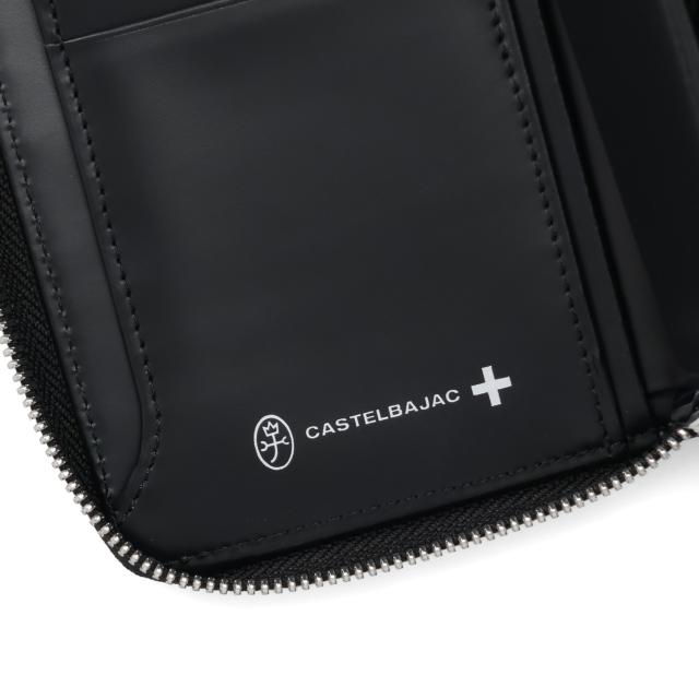 カステルバジャック CASTELBAJAC 財布 二つ折り セミ長財布 メンズ 本革 ラウンドファスナー 小銭入れ 70614_9