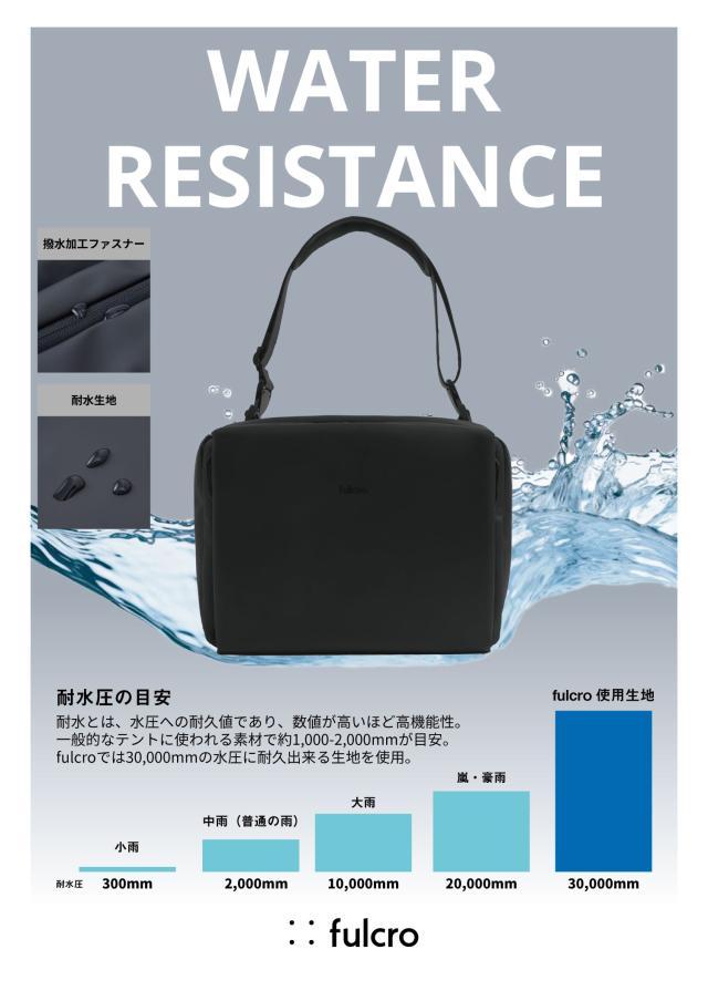 フルクロ fulcro ショルダーバッグ スアーベ L メンズ レディース 13L 斜めがけ 大人 軽量 撥水 SUAVE L fia-3013_11