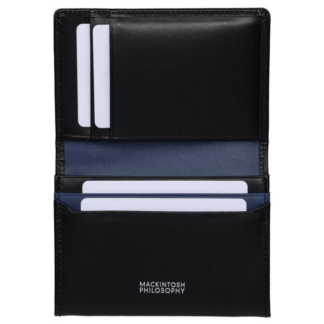 マッキントッシュ フィロソフィー MACKINTOSH PHILOSOPHY 名刺入れ 名入れ メンズ 革 本革 ブラック ネイビー 黒 MAPW-00651_6
