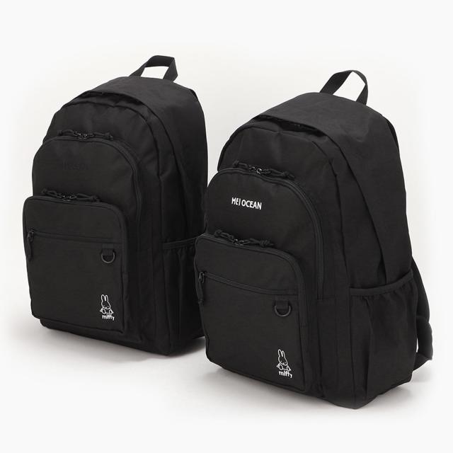 メイ オーシャン MEI OCEAN リュック バッグ バックパック メンズ レディース 31L 大容量 通学 軽量 ブラック ホワイト 黒 白 62123_2