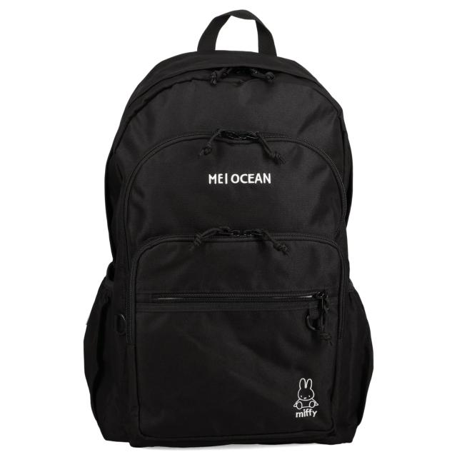 メイ オーシャン MEI OCEAN リュック バッグ バックパック メンズ レディース 31L 大容量 通学 軽量 ブラック ホワイト 黒 白 62123_3