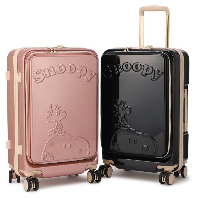スヌーピー SNOOPY スーツケース キャリーケース キャリーバッグ メンズ レディース 44L Mサイズ ピーナツ コラボ 2SNA7Z-02M_2