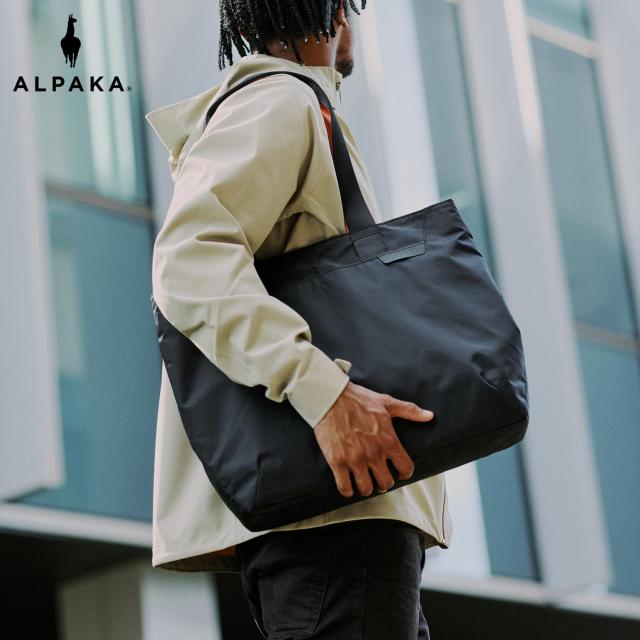 ALPAKA アルパカ バッグ トートバッグ メンズ レディース 14.5L 大きめ 軽量 ELEMENTS TOTE M ブラック 黒 4133