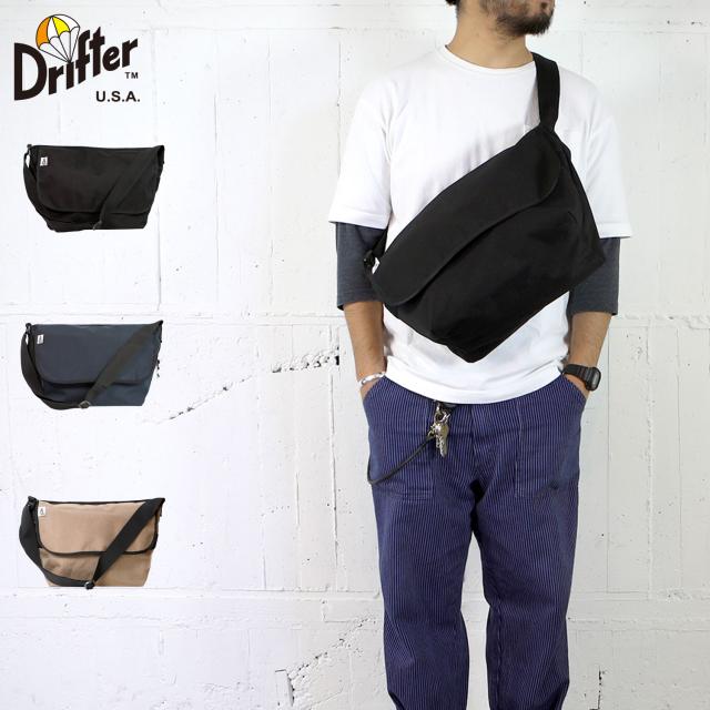 Drifter ドリフター バッグ メッセンジャーバッグ ショルダー メンズ レディース A4 斜めがけ 大人 軽量 通勤 通学 DFV0770