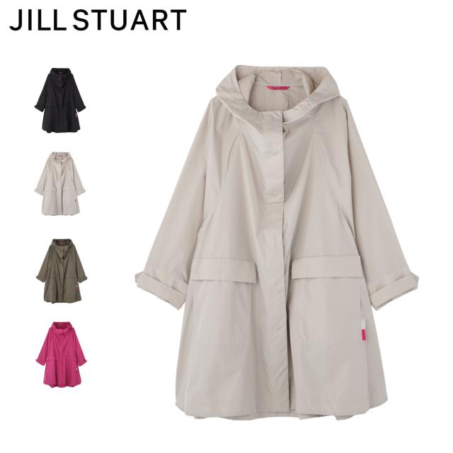 ジル スチュアート JILL STUART レインコート レインウェア レインポンチョ レディース 撥水 防水 収納袋付き 1JI 41001