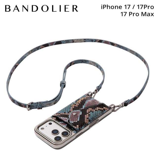 BANDOLIER バンドリヤー スマホショルダー iPhone17 17Pro 17Pro Max スマホケース アイフォン ドナ クローム メンズ レディース 12DON