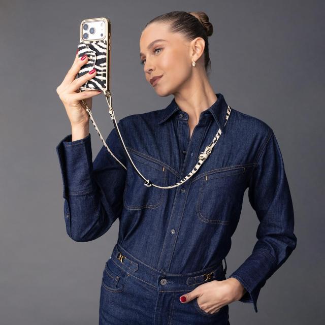 BANDOLIER バンドリヤー スマホショルダー iPhone17 17Pro 17Pro Max スマホケース アイフォン ドナ クローム メンズ レディース 12DON_5
