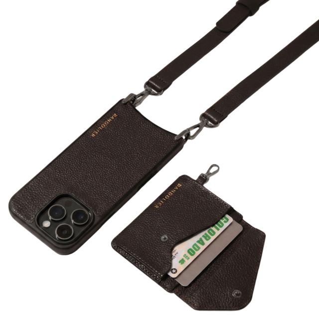 BANDOLIER バンドリヤー スマホショルダー iPhone15 15Pro 15Pro Max スマホケース アイフォン レミ メンズ レディース 12REM_1