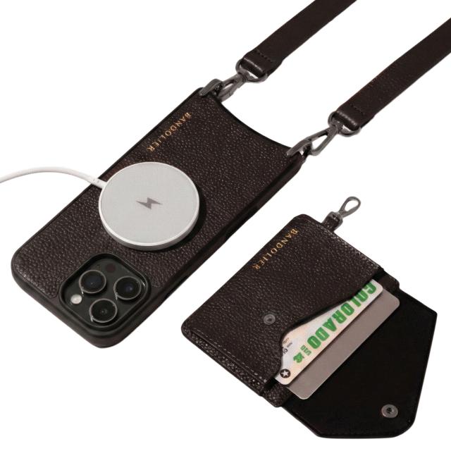 BANDOLIER バンドリヤー スマホショルダー iPhone16 16Pro 16Pro Max スマホケース アイフォン レミ ピューター メンズ レディース 12REM_2