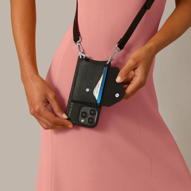 BANDOLIER バンドリヤー スマホショルダー iPhone16 16Pro 16Pro Max スマホケース アイフォン レミ シルバー メンズ レディース 12REM_6