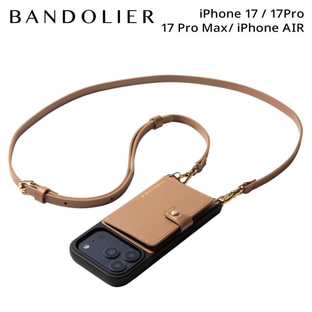 BANDOLIER バンドリヤー スマホショルダー iPhone17 17Pro 17Pro Max iPhone Air スマホケース アイフォン メンズ レディース 18MIL