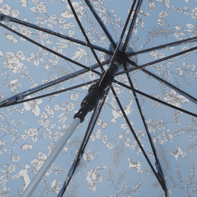 アクアスキュータム AQUASCUTUM 長傘 雨傘 ボタニカルプリント レディース 60cm 軽量 日本製 1AQ 11096_7