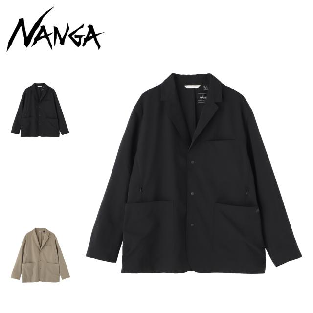 NANGA ナンガ ジャケット テーラードジャケット ドットエア コンフィー メンズ レディース ブラック ベージュ 黒 NW2411-1E200