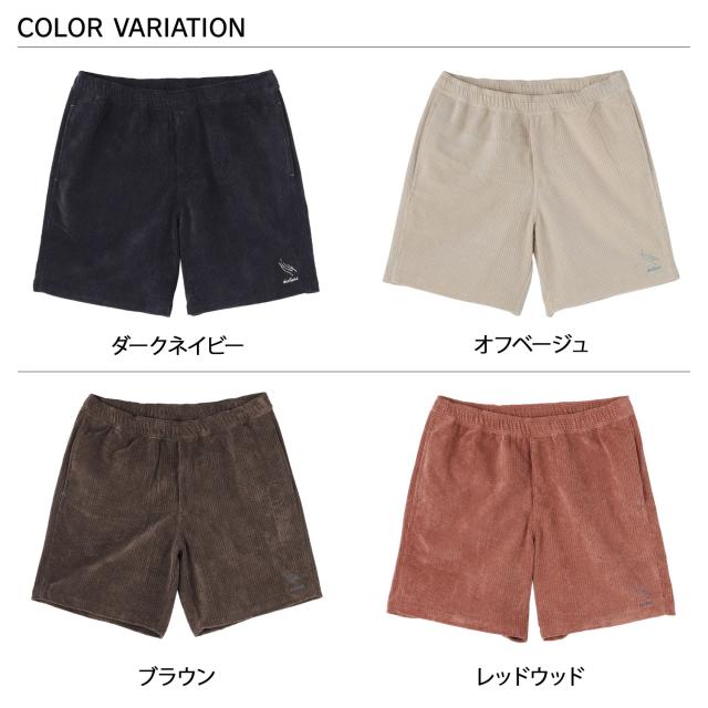 ワイルドシングス WILD THINGS ハーフパンツ ショートパンツ メンズ レディース SUMMER CORD SHORTS WT26045SK_1