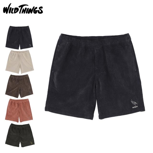 ワイルドシングス WILD THINGS ハーフパンツ ショートパンツ メンズ レディース SUMMER CORD SHORTS WT26045SK