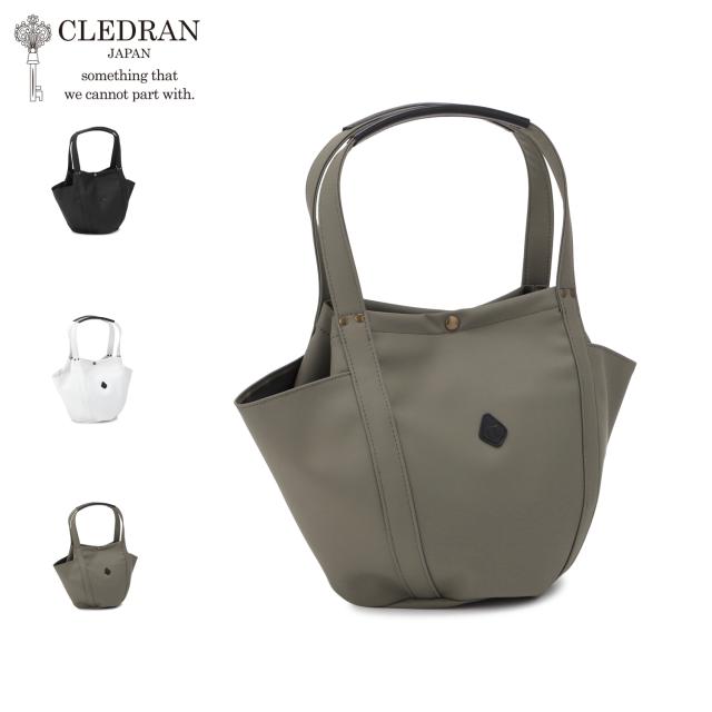 CLEDRAN クレドラン バッグ トートバッグ レディース 軽量 JOU TOTE ブラック オフ ホワイト グリーン 黒 CL4005