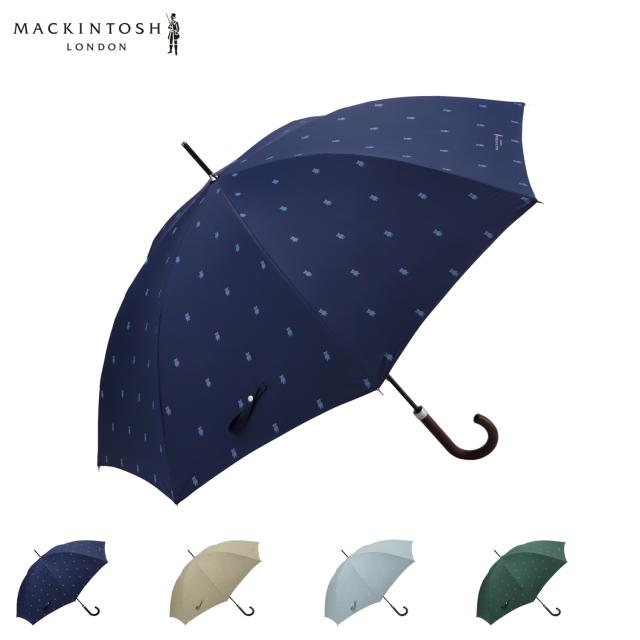 マッキントッシュロンドン MACKINTOSH LONDON 雨傘 長傘 メンズ ネイビー ベージュ グリーン ライト グリーン 1ML 14003