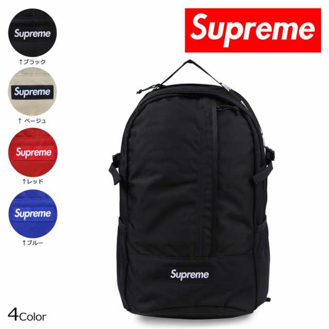 シュプリーム Supreme リュック バックパック メンズ レディース 24l 1050d Cordura Ripstop Nylon Backpack ブラック ベージュ レッド の通販はau Pay マーケット スニークオンラインショップ Au Pay マーケット店