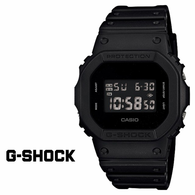 カシオ CASIO G-SHOCK 腕時計 DW-5600BB-1JF SOLID COLORS 防水 ジー