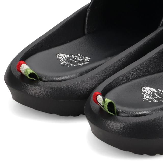 訳あり オロビアンコ Orobianco サンダル 横すべりサンダル メンズ 黒いこと 黒 ORO-OB06COW 返品不可