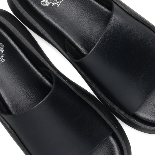 訳あり オロビアンコ Orobianco サンダル 横すべりサンダル メンズ 黒いこと 黒 ORO-OB06COW 返品不可