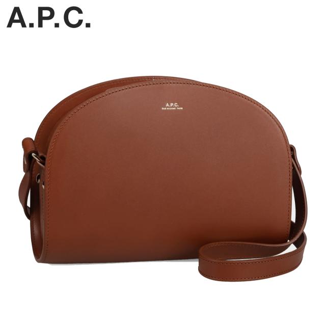訳あり A.P.C. アーペーセー ハーフムーン バッグ ショルダーバッグ レディース 斜めがけ PXAWVF61048 返品不可