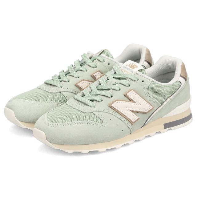 訳あり ニューバランス new balance 996 スニーカー レディース Dワイズ グリーン W9967LA 返品不可_1