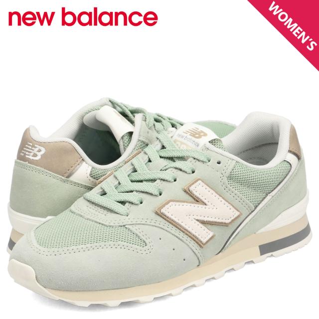 訳あり ニューバランス new balance 996 スニーカー レディース Dワイズ グリーン W9967LA 返品不可