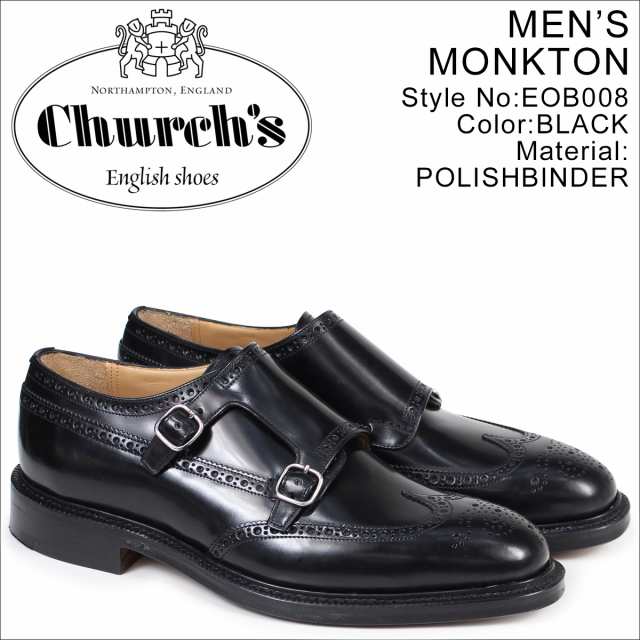 チャーチ Churchs 靴 ダブルモンクストラップ シューズ メンズ MONKTON ...