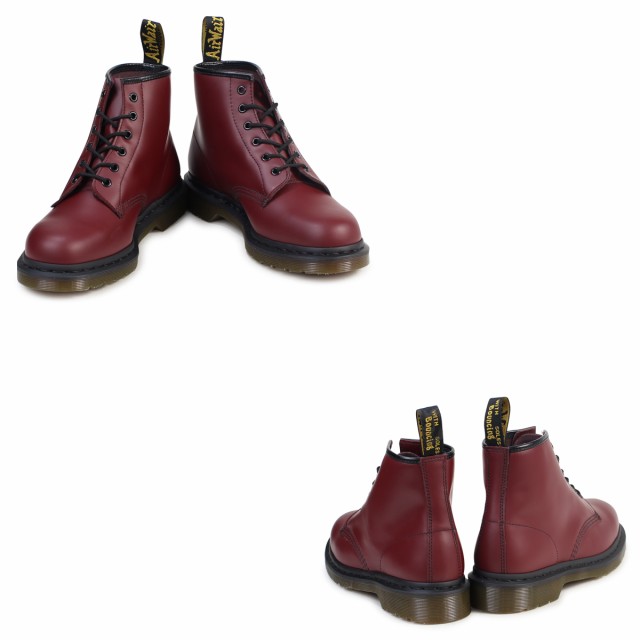 ドクターマーチン Dr Martens 6ホール メンズ レディース 101 ブーツ 6eye Boot R チェリーレッドの通販はau Pay マーケット スニークオンラインショップ Au Pay マーケット店