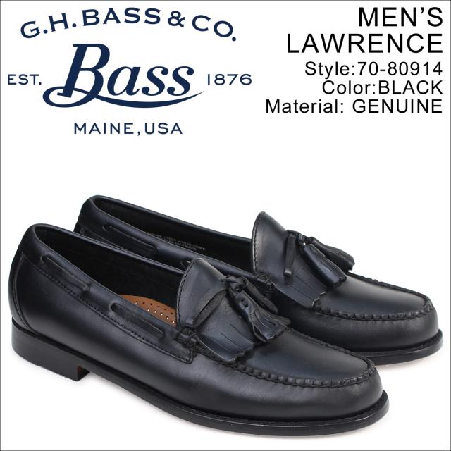 G H Bass ジーエイチバス ローファー メンズ ペニー タッセル Lawrence Kiltie Weejuns 70 ブラックの通販はau Pay マーケット スニークオンラインショップ Au Pay マーケット店