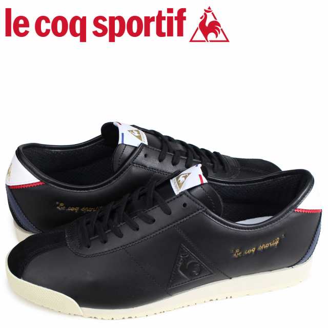 ルコック スポルティフ Le Coq Sportif スニーカー モンペリエ Og メンズ Montpellier ブラック Ql1njc01bkの通販はau Pay マーケット スニークオンラインショップ Au Pay マーケット店