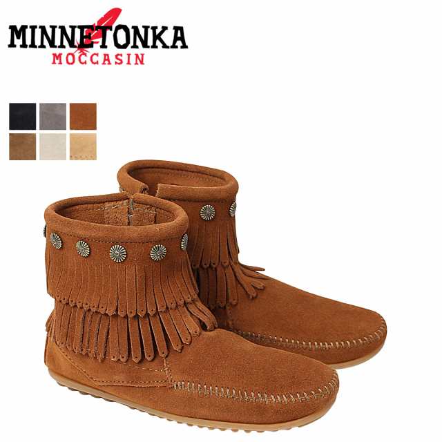 ミネトンカ Minnetonka モカシン ブーツ レディース Double Fringe Side Zip Boot ダブル フリンジ サイドジップ 691t 692 693 697t 699 の通販はau Pay マーケット スニークオンラインショップ Au Pay マーケット店