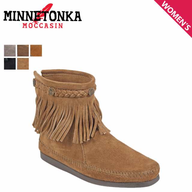 ミネトンカ MINNETONKA ハイ トップ バック ジッパー ブーツ HI TOP