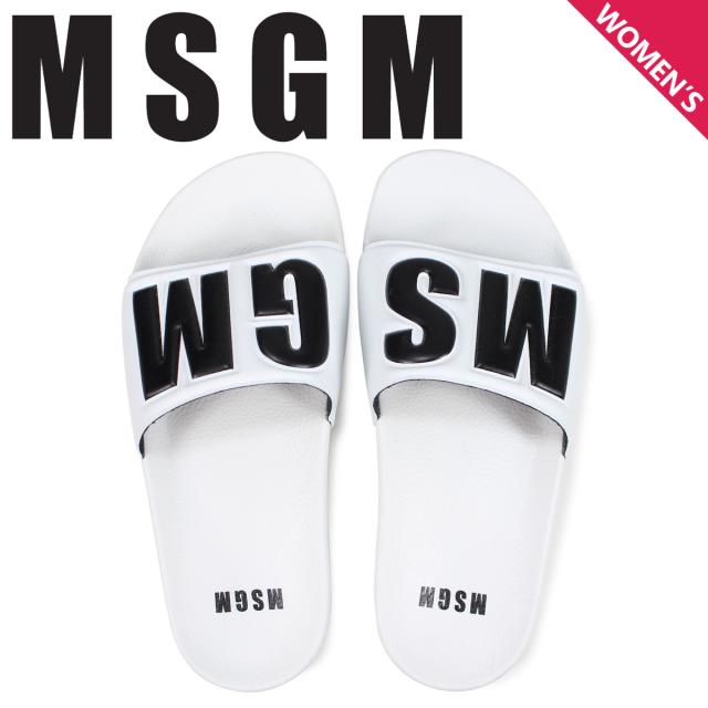 Msgm エムエスジーエム サンダル シャワーサンダル レディース Pool Slides ホワイト 2641mds 300 01の通販はau Pay マーケット スニークオンラインショップ Au Pay マーケット店