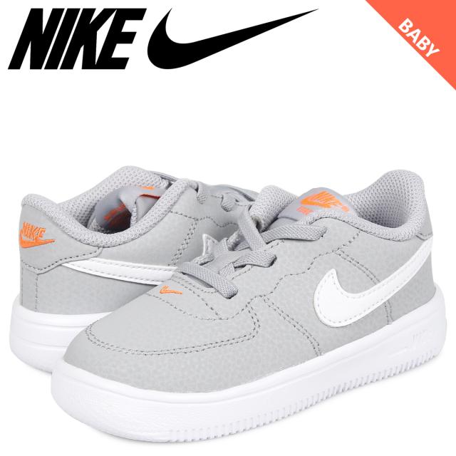 Nike Force 1 18 Td ナイキ フォース1 スニーカー ベビー キッズ グレー 9052 005の通販はau Pay マーケット スニークオンラインショップ Au Pay マーケット店