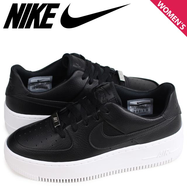 ナイキ Nike エアフォース1 スニーカー レディース Wmns Air Force 1 Sage Low Af1 ブラック 黒 Ar5339 002の通販はau Pay マーケット スニークオンラインショップ Au Pay マーケット店