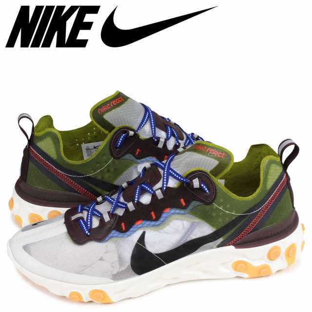 Nike React Element 87 ナイキ リアクト エレメント 87 スニーカー メンズ グリーン Aq1090 300の通販はau Pay マーケット スニークオンラインショップ Au Pay マーケット店