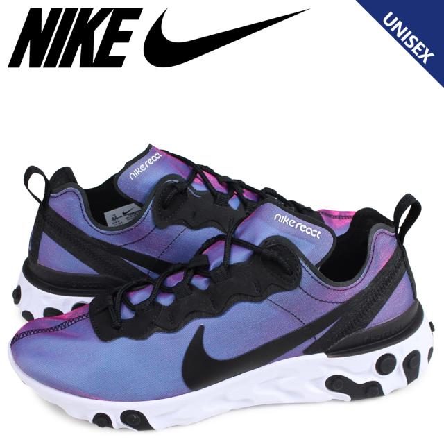 Nike Wmns React Element 55 Premium ナイキ リアクト エレメント 55 スニーカー レディース メンズ ブラック 黒 Cd6964 001の通販はau Pay マーケット スニークオンラインショップ Au Pay マーケット店