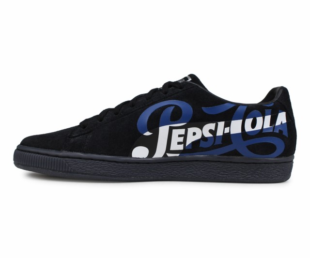 Puma プーマ スウェード クラシック スニーカー メンズ ペプシ コラボ Pepsi Suede Classic ブラック 02の通販はau Pay マーケット スニークオンラインショップ Au Pay マーケット店