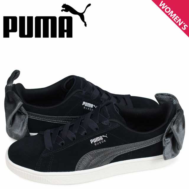 puma suede bow hexamesh