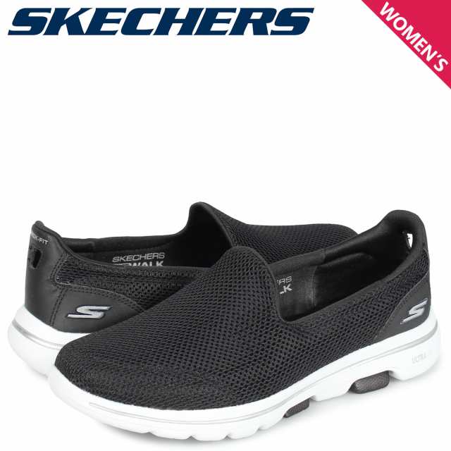 スケッチャーズ Skechers ゴーウォーク 5 スリッポン スニーカー レディース Go Walk 5 ブラック 黒 の通販はau Pay マーケット スニークオンラインショップ Au Pay マーケット店