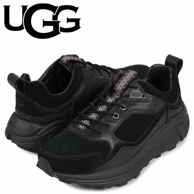 UGG アグ スニーカー トレーナー メンズ 厚底 MIWO LOW TRAINER ブラック 黒 1104970｜au PAY マーケット