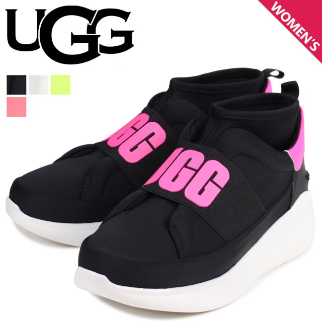 UGG アグ スニーカー スリッポン ニュートラ ネオン レディース WOMENS NEUTRA NEON SNEAKER オフ イエロー ピンク 1110084の通販は 11,000円