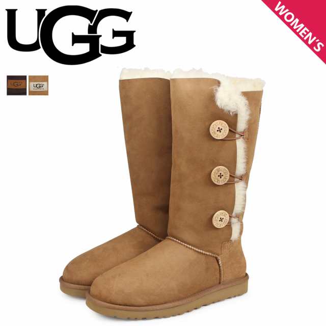 ugg boots womens bailey button triplet
