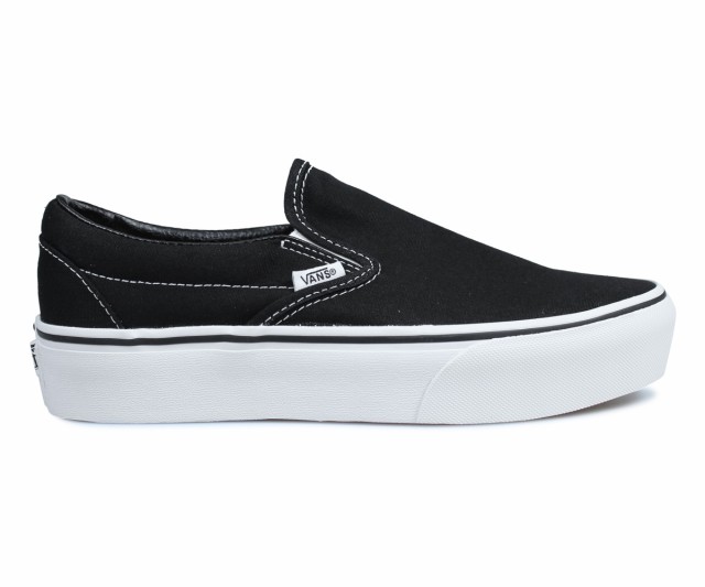 Vans ヴァンズ スリッポン クラシック スニーカー メンズ レディース バンズ 厚底 Classic Slip On Platform ブラック 黒 Vneblkの通販はau Pay マーケット スニークオンラインショップ Au Pay マーケット店