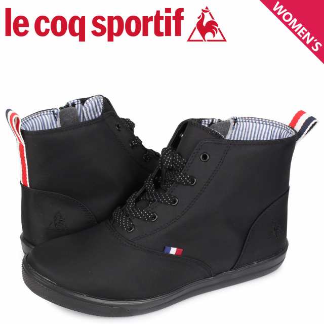 ルコック スポルティフ Le Coq Sportif スニーカー レディース テルナ ブーツ Teluna Boot Sk Mid 2 ブラック 黒 Ql3njd00bkの通販はau Pay マーケット スニークオンラインショップ Au Pay マーケット店