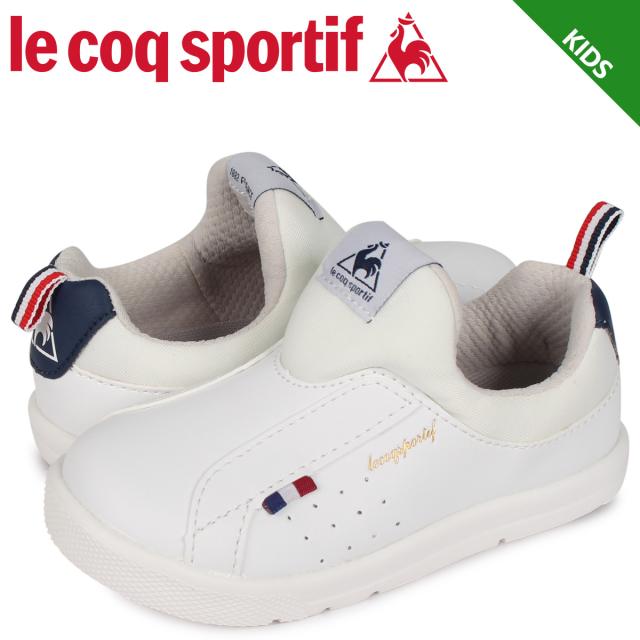 ルコック スポルティフ Le Coq Sportif スニーカー スリッポン La ローラン キッズ La Roland F ホワイト 白 Ql5pjc06wnの通販はau Pay マーケット スニークオンラインショップ Au Pay マーケット店